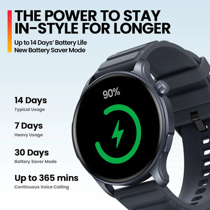 Zeblaze Btalk 3 Pro Smartwatch (2024), AMOLED, Bluetooth Calls, Health & Fitness Tracking