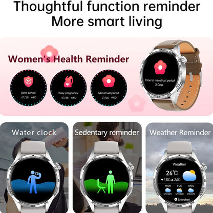 GT5 Pro Smartwatch, AMOLED, Bluetooth Calls, GPS, NFC, Heart Rate, Compass (2024)