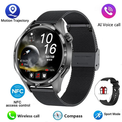 GT5 Pro Smartwatch, AMOLED, Bluetooth Calls, GPS, NFC, Heart Rate, Compass (2024)