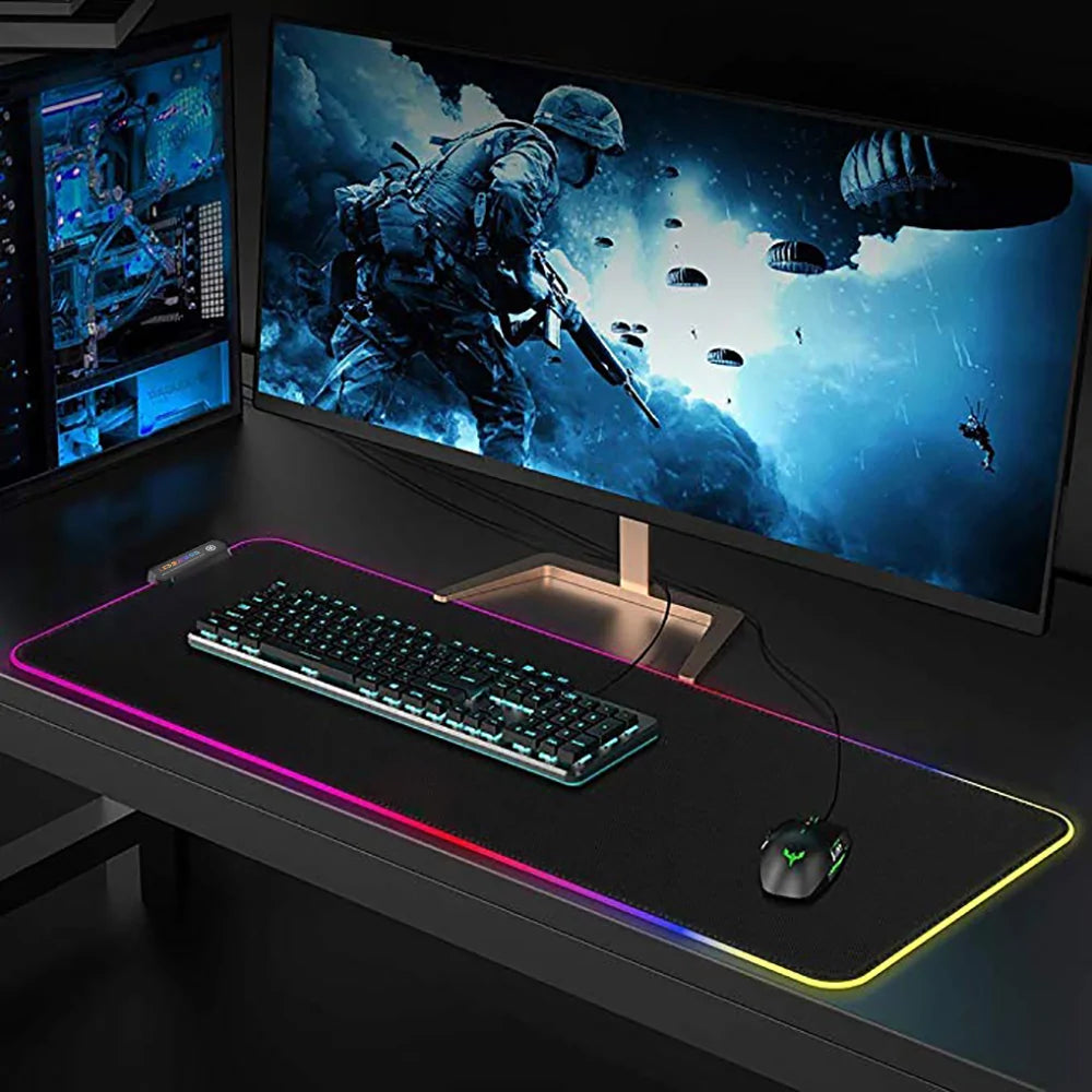 LED Gaming Desk Mat